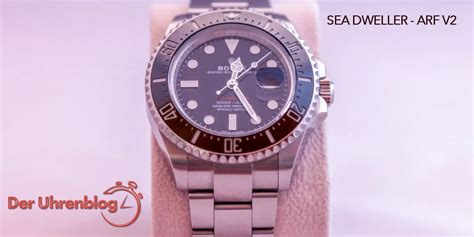 rolex sea dweller arf v2|Rolex saturation diving.